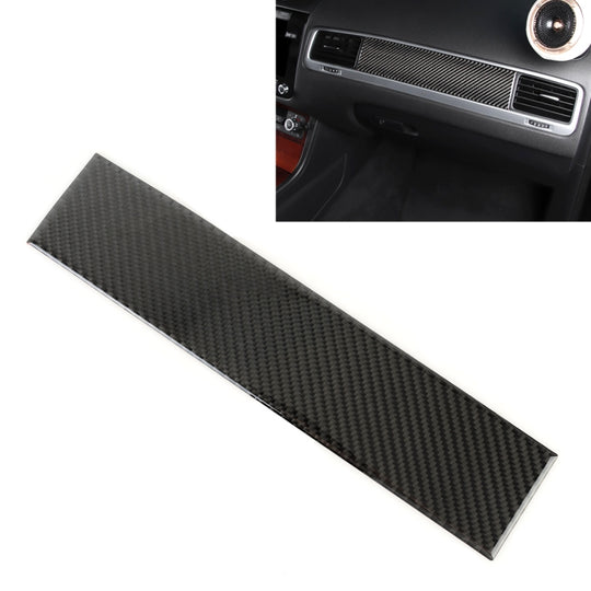 Car Carbon Fiber Dashboard Panel Decorative Sticker for Volkswagen Touareg 2011-2018