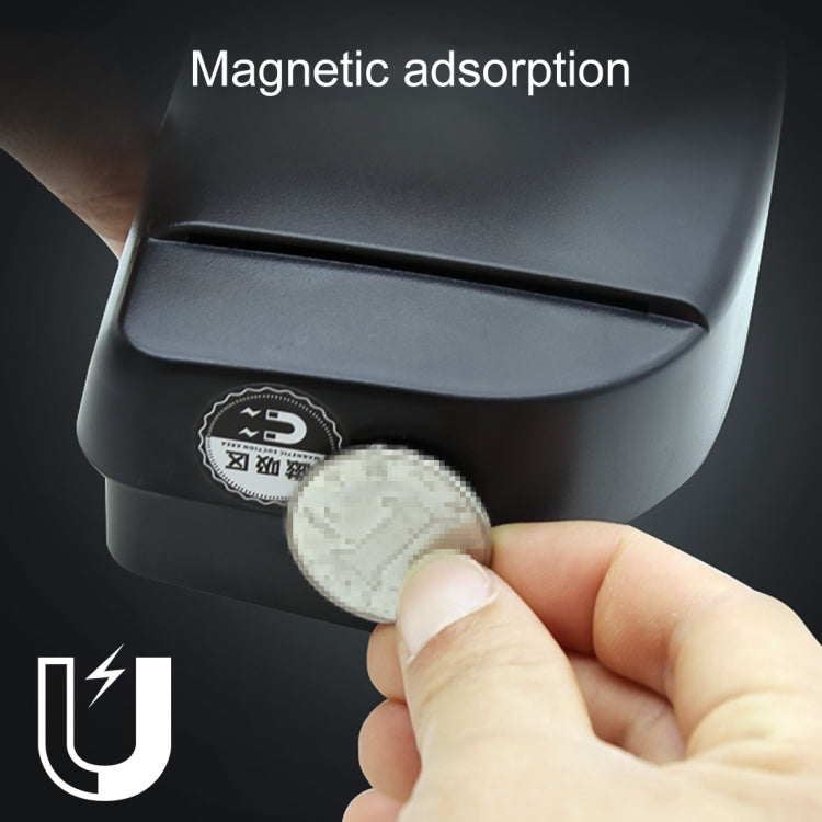 Car Multi-functional Glasses Case Sunglasses Box with Card Slot, Flat Style (Grey) by buy2fix