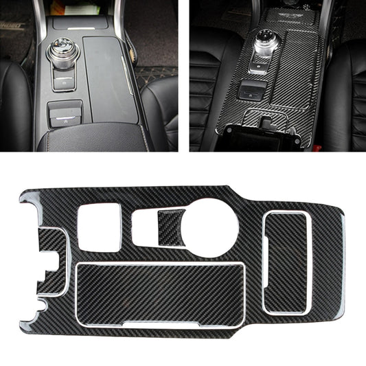 5 PCS Car Carbon Fiber Gearshift Panel Decorative Sticker for Ford New Mondeo 2013-2019 by buy2fix