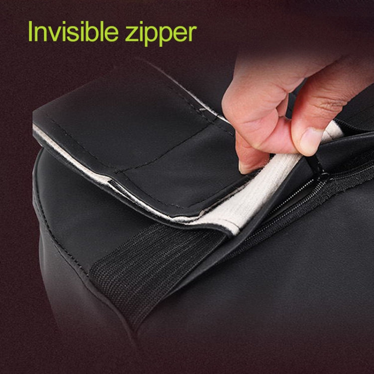 Four Seasons Breathable Memory Foam Car Neck Pillow Polyester Headrest (Black) by buy2fix