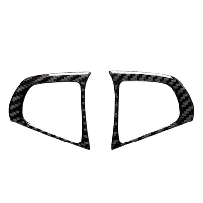 Car Carbon Fiber Steering Wheel Button Configuration B Decorative Sticker for BMW 5 Series G30/G38 X3 G01/G08 by buy2fix