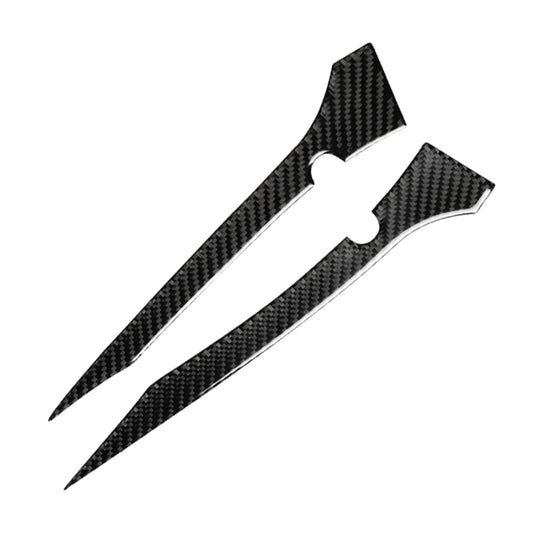 2 PCS Car Carbon Fiber Rearview Mirror Bumper Strip Decorative Sticker for BMW G30 (2018-2019) / G11 (2016-2019), Right Drive with Camera by buy2fix