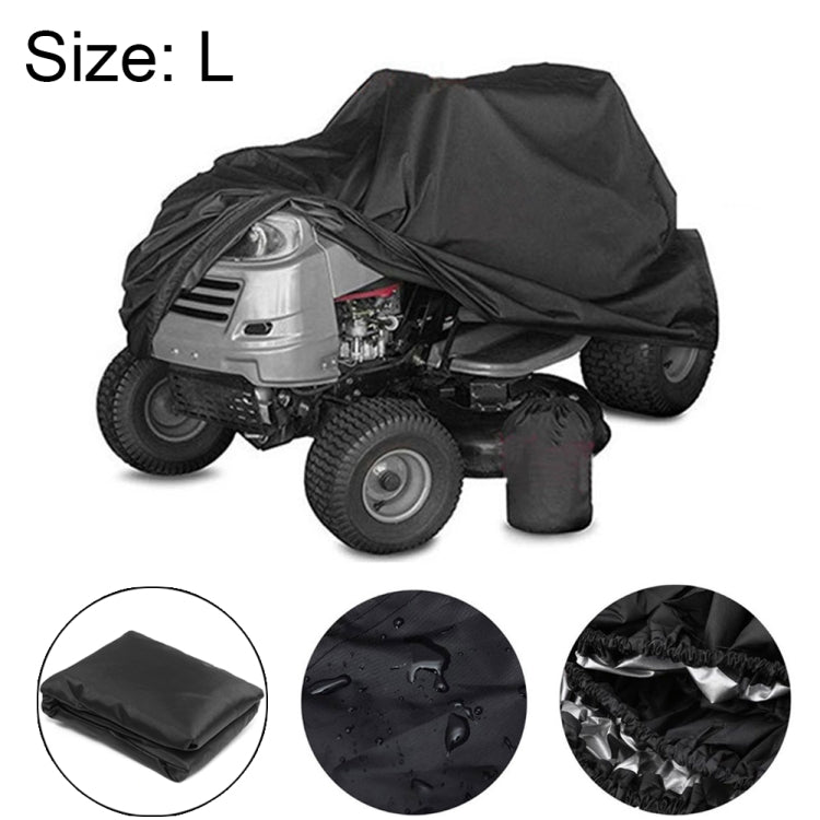 210D Oxford Cloth Waterproof Sunscreen Scooter Tractor Car Cover, Size: L by buy2fix