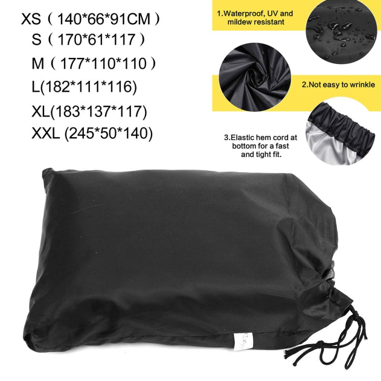 210D Oxford Cloth Waterproof Sunscreen Scooter Tractor Car Cover, Size: XS by buy2fix