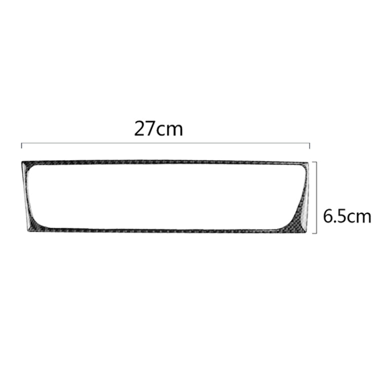 Car Carbon Fiber Air Conditioning Air Outlet Frame Decorative Sticker for Audi A4 B8 2009-2016 / A5 2008-2017 / Q5 2009-2017​, Left Drive - Car Interior Mouldings by buy2fix | Online Shopping UK | buy2fix