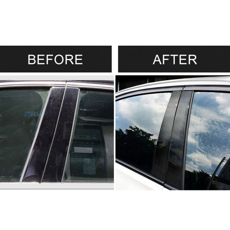 Car Carbon Fiber B Column Decorative Sticker for BMW F10 2011-2017 by buy2fix