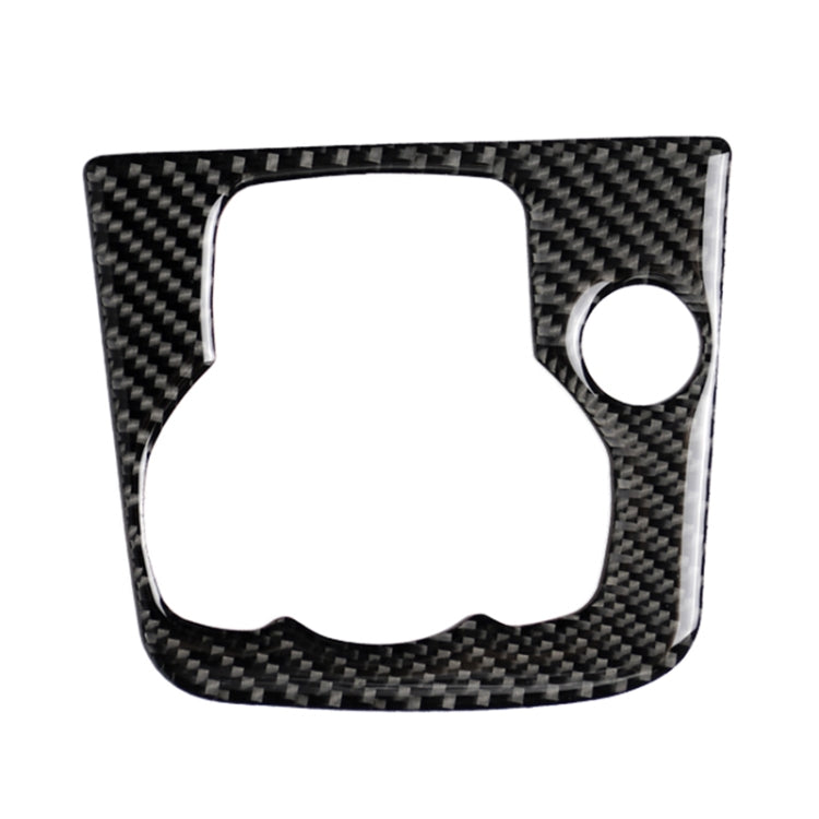 Car Carbon Fiber Left Drive Multimedia Frame A Decorative Sticker for Mazda Axela 2013-2016 by buy2fix