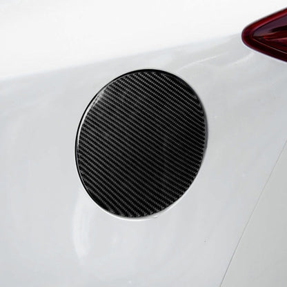 Car Carbon Fiber Fuel Tank Cap Decorative Sticker for Mazda Axela 2013-2018 by buy2fix