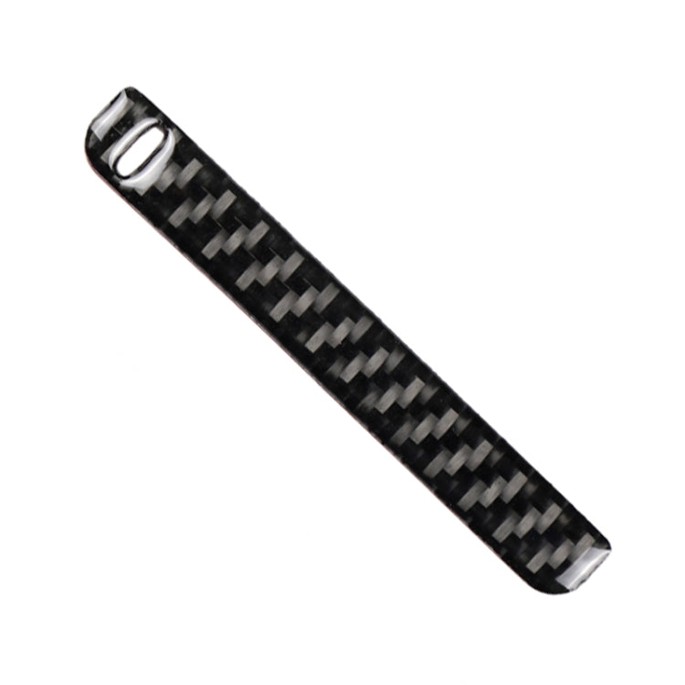 Car Carbon Fiber Storage Box Groove Decorative Sticker for Toyota Eighth Generation Camry 2018-2019, Left Drive by buy2fix