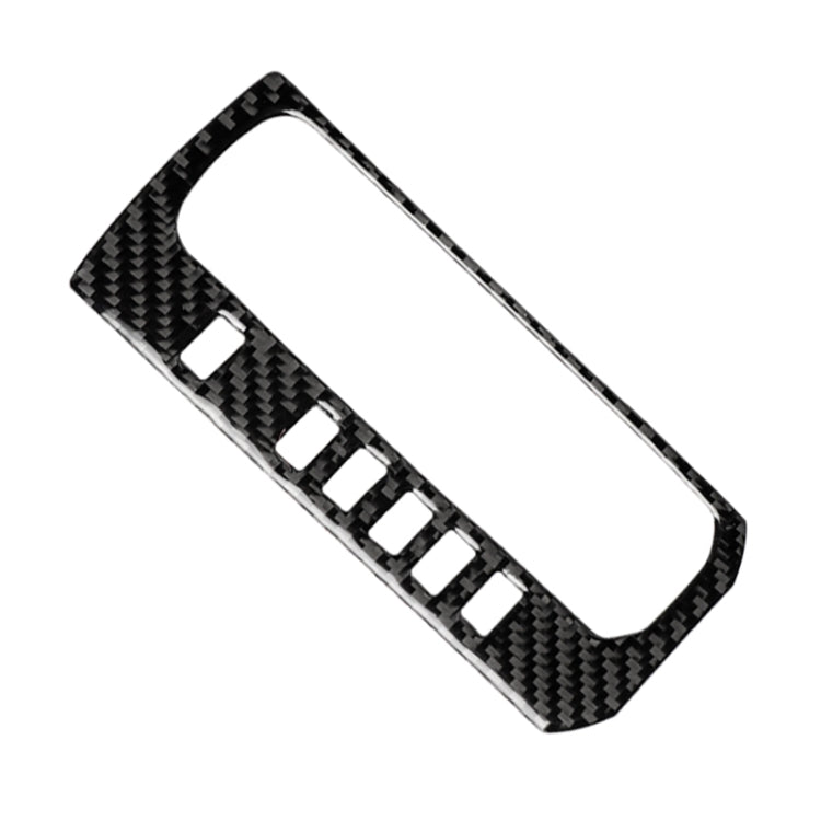 Car Carbon Fiber Gear Position Button Frame Decorative Sticker for Honda Tenth Generation Civic 2016-2019, Left Drive by buy2fix