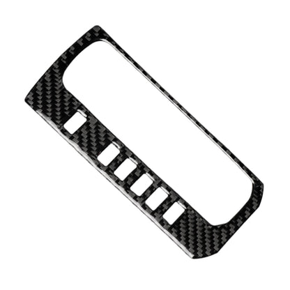 Car Carbon Fiber Gear Position Button Frame Decorative Sticker for Honda Tenth Generation Civic 2016-2019, Left Drive by buy2fix