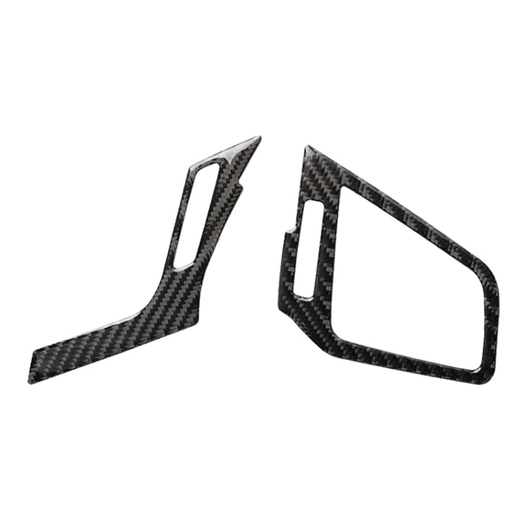 Car Carbon Fiber Right and Left Air Outlet Decorative Sticker for Honda Tenth Generation Civic 2016-2019, Left Drive by buy2fix