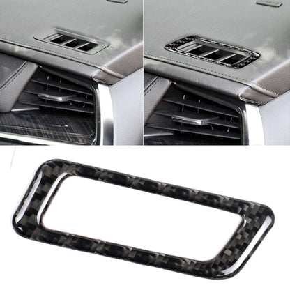 Car Carbon Fiber Air Outlet Decorative Sticker for Cadillac XT5 2016-2017, Left Drive by buy2fix