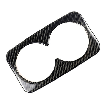 Car Carbon Fiber Rear Armrest Water Cup Decorative Sticker for Cadillac XT5 2016-2017 by buy2fix