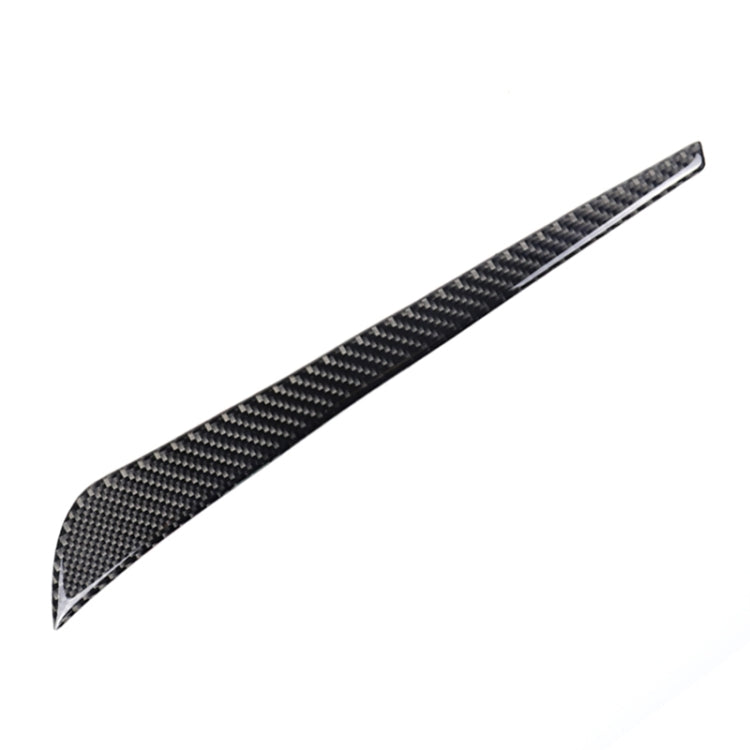 Car Carbon Fiber Middle Air Outlet Decorative Sticker for Cadillac XT5 2016-2017, Left Drive by buy2fix