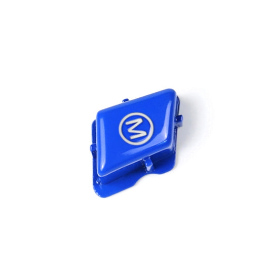 Wheel M Fashion Button Switch Trim Cover for BMW 3 series E90 E92 E93 M3 2007-2013(Blue) by buy2fix