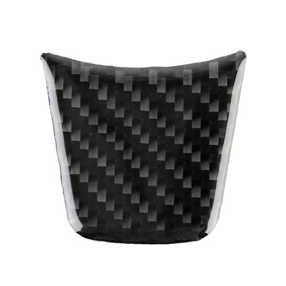 Carbon Fiber Car Steering Wheel Decorative Sticker for Jaguar F-PACE 2016-2020 by buy2fix