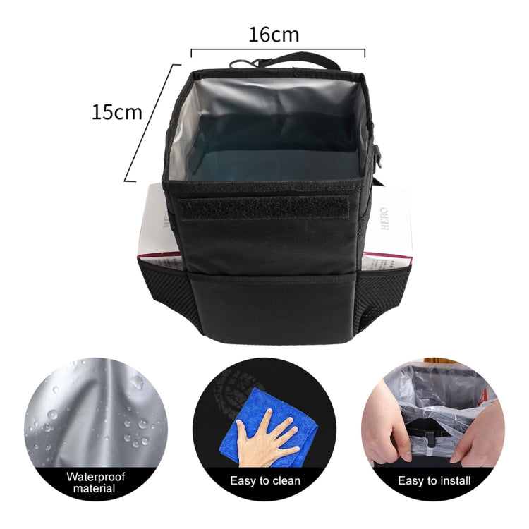 Car Back Seat Hook Garbage Can Car Storage Box by buy2fix