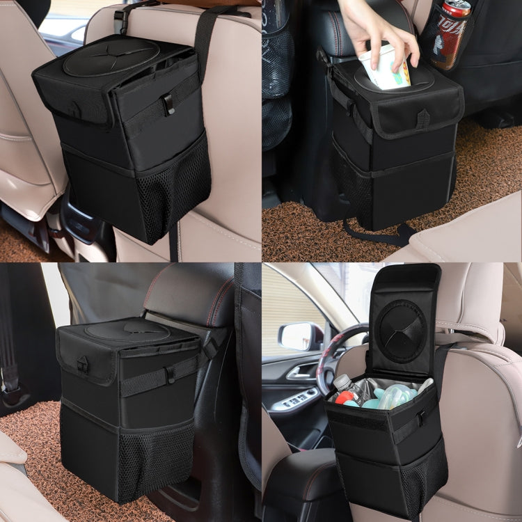 Car Back Seat Hook Garbage Can Car Storage Box by buy2fix