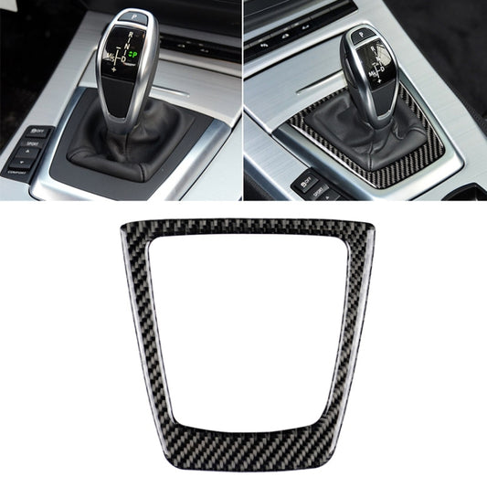 Car Carbon Fiber Gear Position Panel Solid Color Decorative Sticker for BMW Z4 2009-2015 by buy2fix