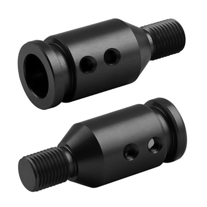 Car Threaded Shifter Gear Shift Knob Adapter 12 x 1.25 (Silver) by buy2fix