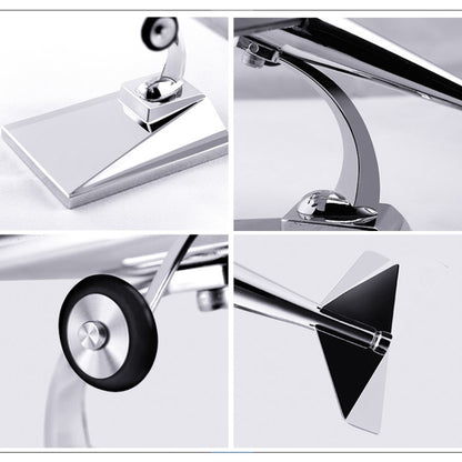 Car Interior Decoration Accessories Aircraft Model Ornaments Propeller Rotating Solar Energy Ornament (Silver) by buy2fix