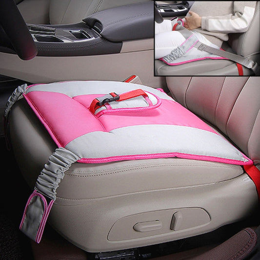 Car Safety Seat Protective Pad with Clip Back Abdominal Belt for Pregnant Woman (Pink) by buy2fix