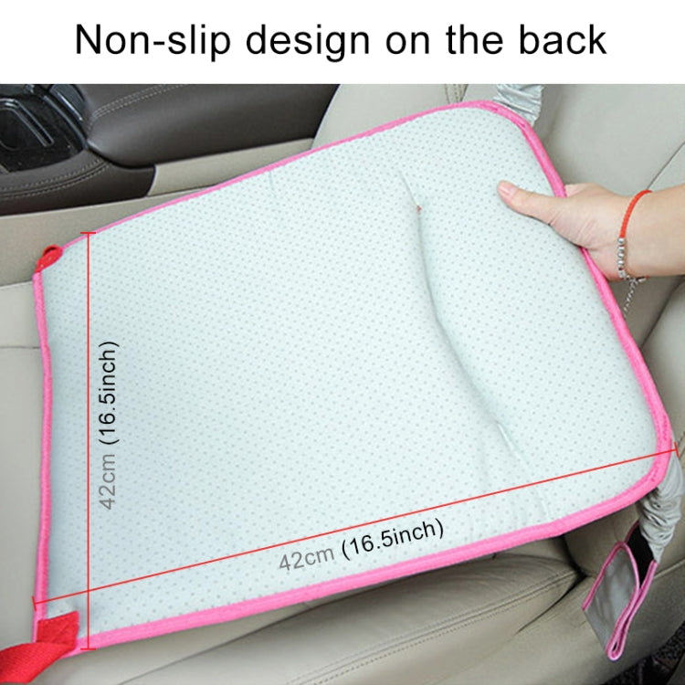 Car Safety Seat Protective Pad with Clip Back Abdominal Belt for Pregnant Woman (Grey) by buy2fix