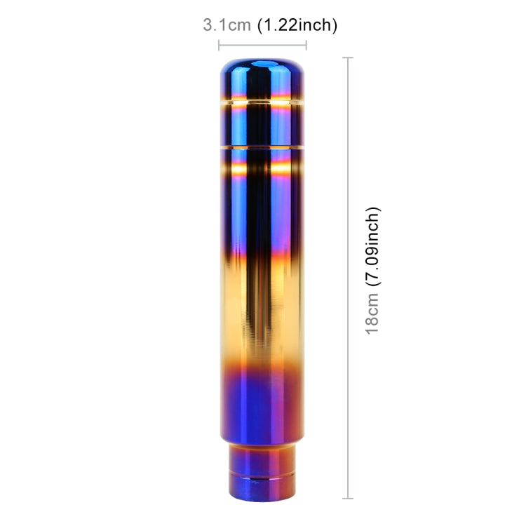 Universal Flame Colorful Long Strip Shape Car Gear Shift Knob Modified Shifter Lever Knob, Length: 18cm - Shift Knob by buy2fix | Online Shopping UK | buy2fix