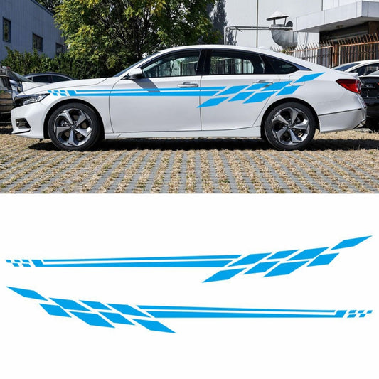 Car Styling Plaid Series PVC Sticker Auto Decorative Sticker (Blue) - Decorative Sticker by buy2fix | Online Shopping UK | buy2fix