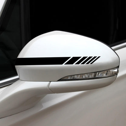 5 in 1 Car Styling Stripe Hood PVC Sticker Auto Decorative Sticker (Black) by buy2fix