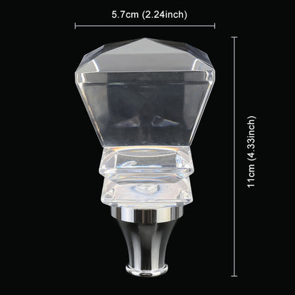 Universal Car Tower Shaped Crystal Gear Head Gear Shift Knob by buy2fix