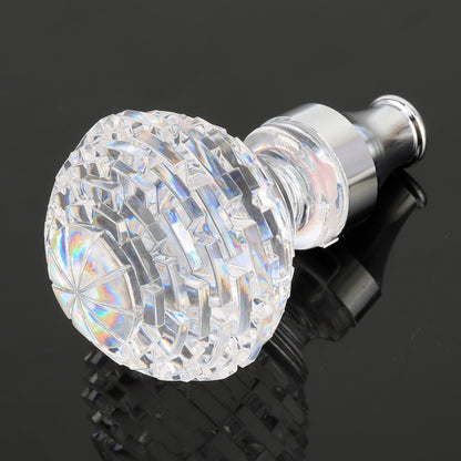 Universal Car Nest Shaped Crystal Gear Head Gear Shift Knob with Light by buy2fix