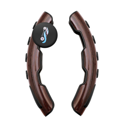 Car Universal Steering Wheel Spinner Knob Auxiliary Booster Aid Control Handle (Brown) by buy2fix