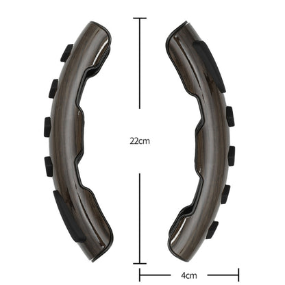 Car Universal Steering Wheel Spinner Knob Auxiliary Booster Aid Control Handle (Brown) by buy2fix