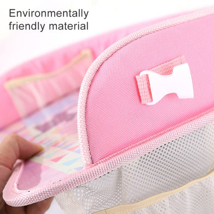Children Waterproof Dining Table Toy Organizer Baby Safety Tray Tourist Painting Holder with Touch Screen Transparent Bag (Hand in Hand) by buy2fix