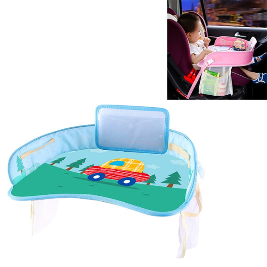 Children Waterproof Dining Table Toy Organizer Baby Safety Tray Tourist Painting Holder with Touch Screen Transparent Bag (Taix) by buy2fix