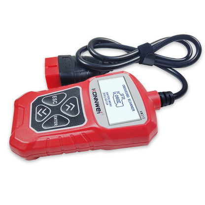 KONNWEI KW310 OBD Car Fault Detector Code Reader ELM327 OBD2 Scanner Diagnostic Tool(Red) - In Car by KONNWEI | Online Shopping UK | buy2fix