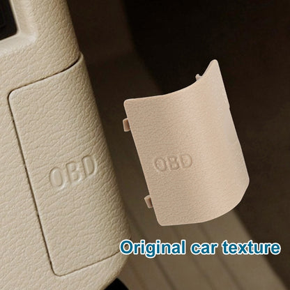 Car Diagnostic Plug Cover OBD Panel Decorative Cover 51437147538 for BMW E90 2005-2012(Beige) by buy2fix
