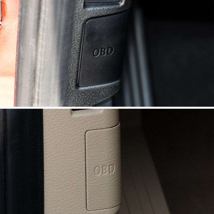Car Diagnostic Plug Cover OBD Panel Decorative Cover 51437147538 for BMW F35 2012-2019 (Black) by buy2fix