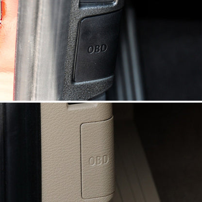 Car Diagnostic Plug Cover OBD Panel Decorative Cover 51437147538 for BMW F35 2012-2019 (Black) by buy2fix