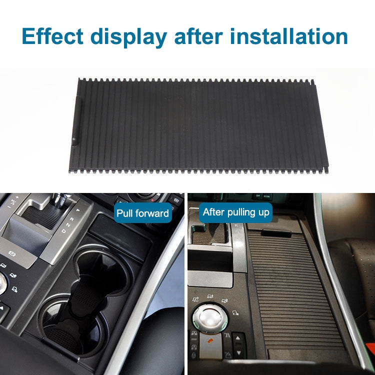 Car Water Water Cup Holder Roller Blind Zipper for Land Rover Range Rover Sport by buy2fix