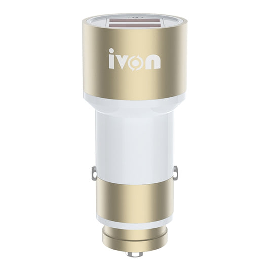 IVON CC33 36W 6A Dual QC 3.0 USB Full Metal Car Charger by IVON