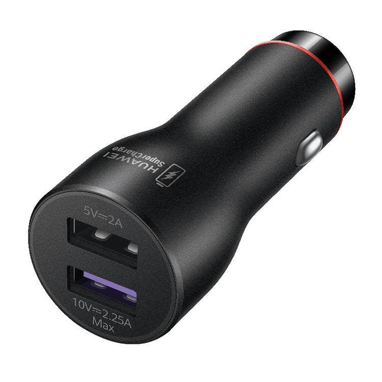 Original Huawei CP36 Dual USB Super Fast Charging Car Charger (Max 22.5W SE) (Dark Gray) - In Car by Huawei | Online Shopping UK | buy2fix