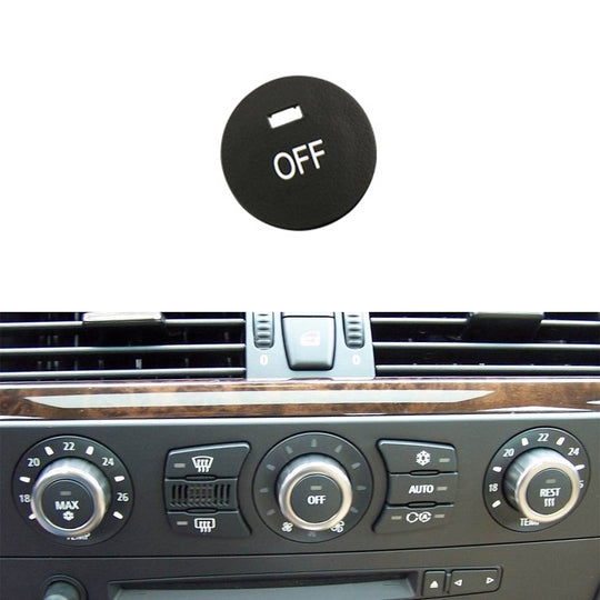 Bouton de commutation du panneau de climatiseur de voiture, clé d'arrêt 6131 9250 196-1 pour BMW E60 2003-2010, conduite à gauche