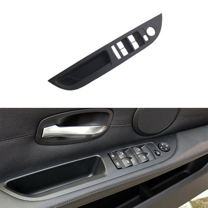 Car Left Front Door Window Lift Switch Trim Panel 51416983705 for BMW E60 2008-2010, Left Driving Standard Version (Black) - In Car by buy2fix | Online Shopping UK | buy2fix