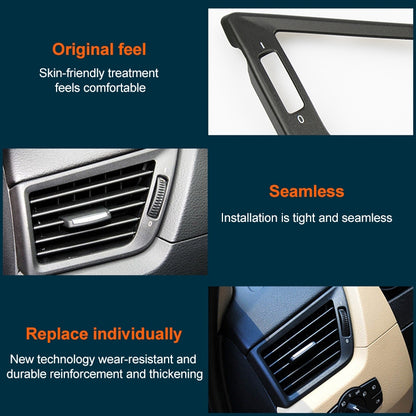 Car Right Side Air Conditioner Vent Panel for BMW X1, Left Driving(Color: Bright) - In Car by buy2fix | Online Shopping UK | buy2fix