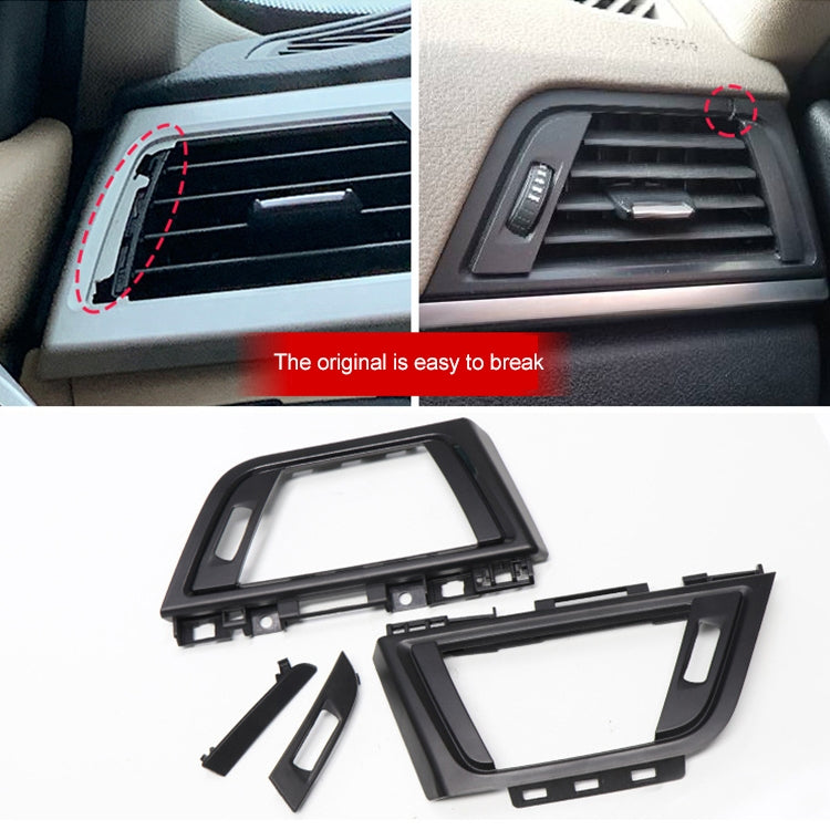 Car Right Side Air Conditioner Vent Panel 64229253217 for BMW 3 Series, Left Driving(Color: Bright) - In Car by buy2fix | Online Shopping UK | buy2fix