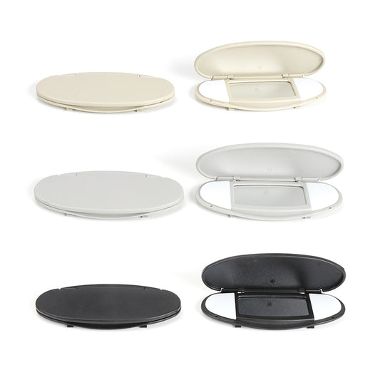 Car Sunshade Makeup Mirror Sun Visor for BMW mini R50R56, Left Driving (Beige) by buy2fix