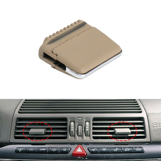 Palette de commutateur d'échappement de climatisation centrale de voiture, pour Mercedes-Benz classe S W220 1998 – 2005, conduite à gauche (Beige)